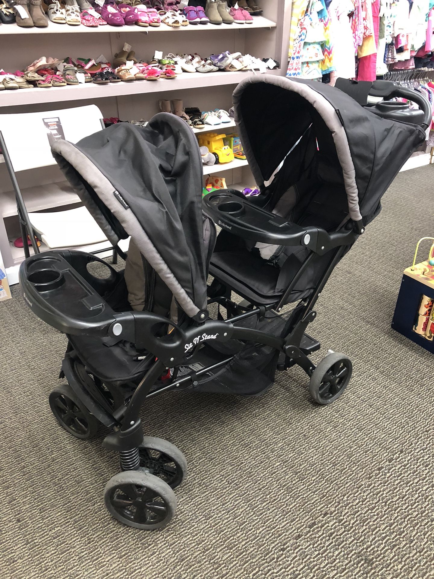 Babytrend sit n stand double stroller