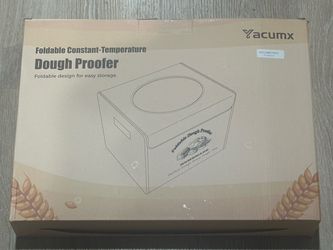 Foldable Bread Proofing Box – PID Temperature Control & Timer | Brand New