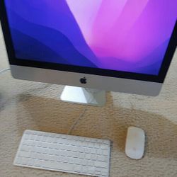 21" Apple iMac Intel i5 500gb Hd Working Fine