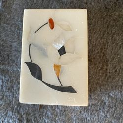 New Beautiful Flower Trinket Box 