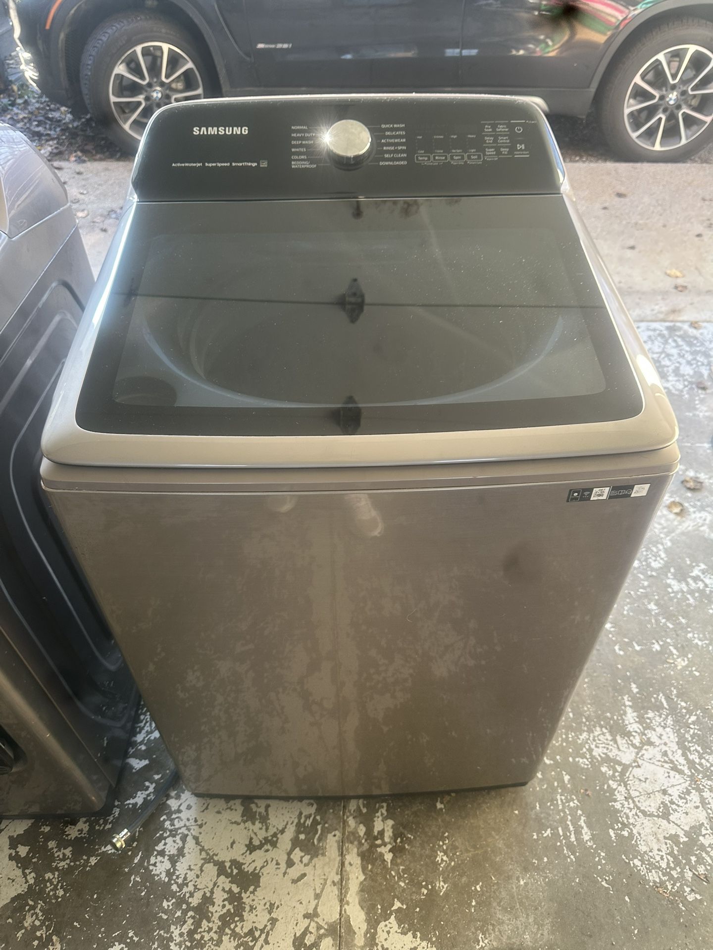 Samsung smart Washer And dryer