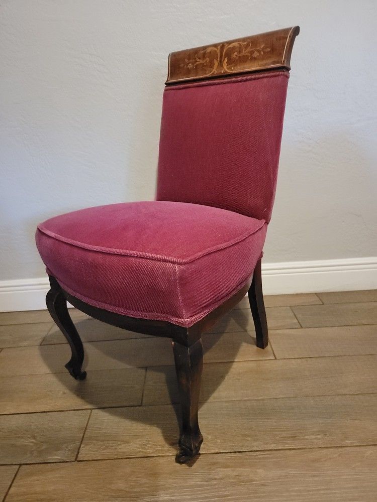 Antique 1800 FRENCH EMPIRE Chair With Amzibg INLAY
