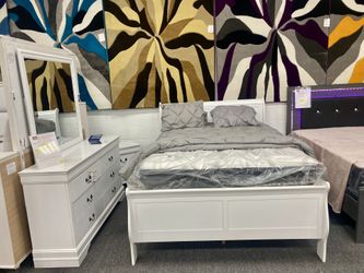 4cp Queen Size Bedroom Set $499