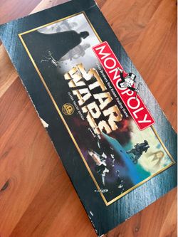 Vintage 1997 Star Wars Monopoly: Classic Trilogy Edition