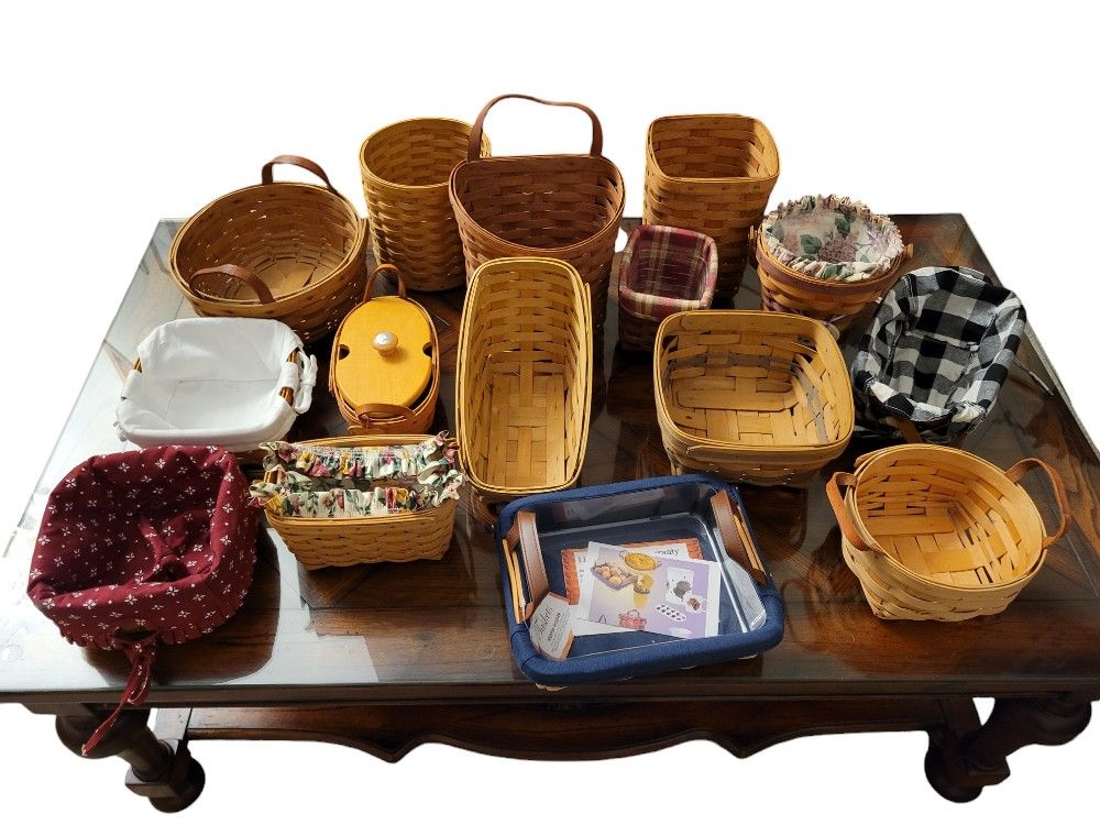 Longaberger, Royce Craft, Taskets Renaissance, Eagle, and 19th Century Baskets