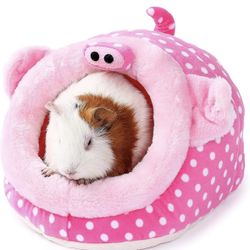 GANYOO Small Animal Bed - Cute Pig Design | Brand New