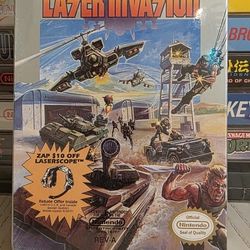 NES NINTENDO LAZER INVASION CIB