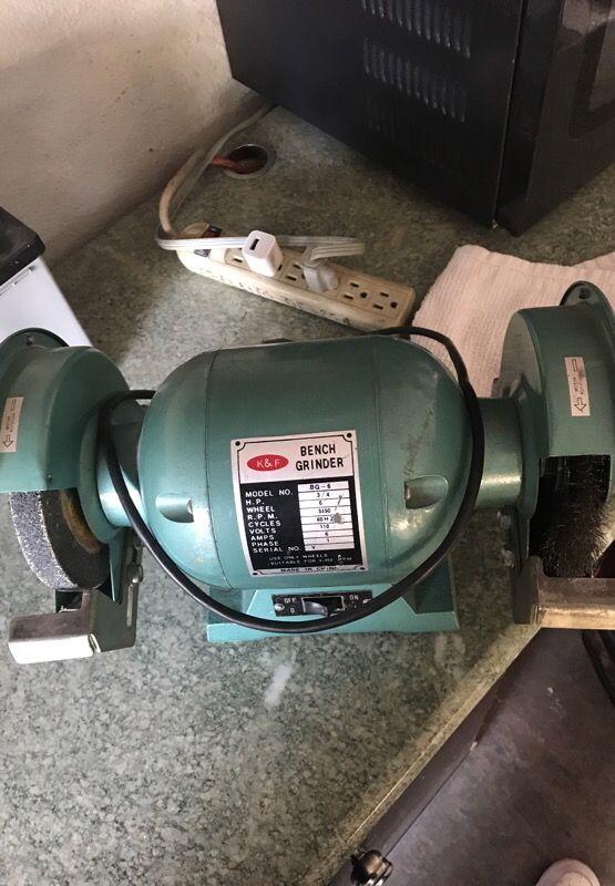K&f bench grinder outlet
