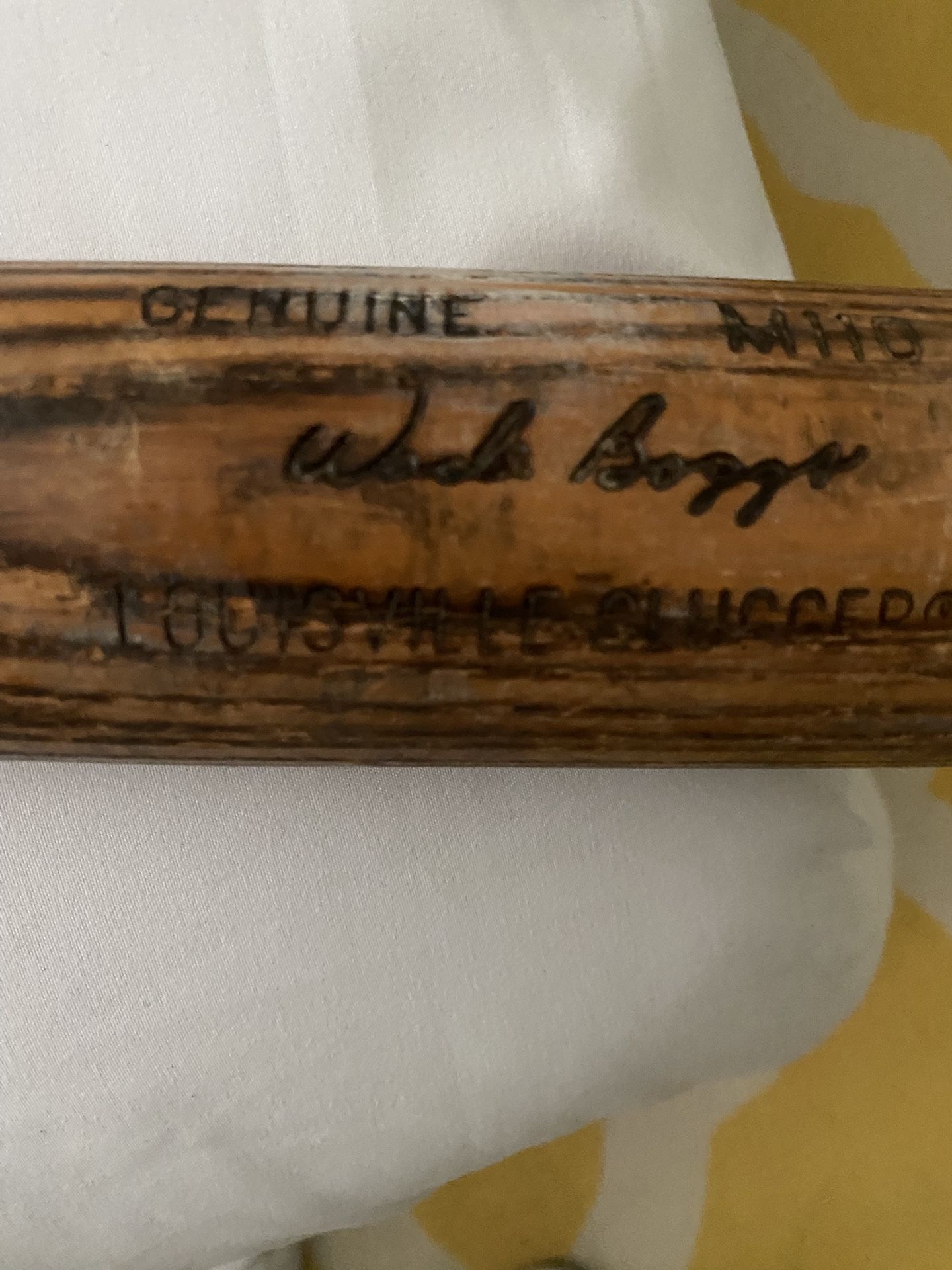 Wade Boggs Autographed Louisville Slugger Bat -32.5”