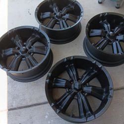 20 Inch MOZZI Wheels Rims Chevy Gmc 6 Lug