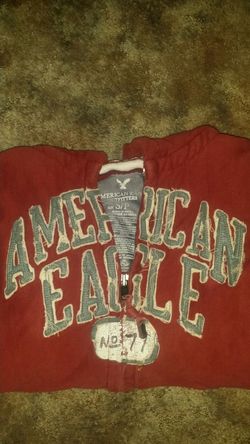 American Eagle fleece lined Hoodie Size S