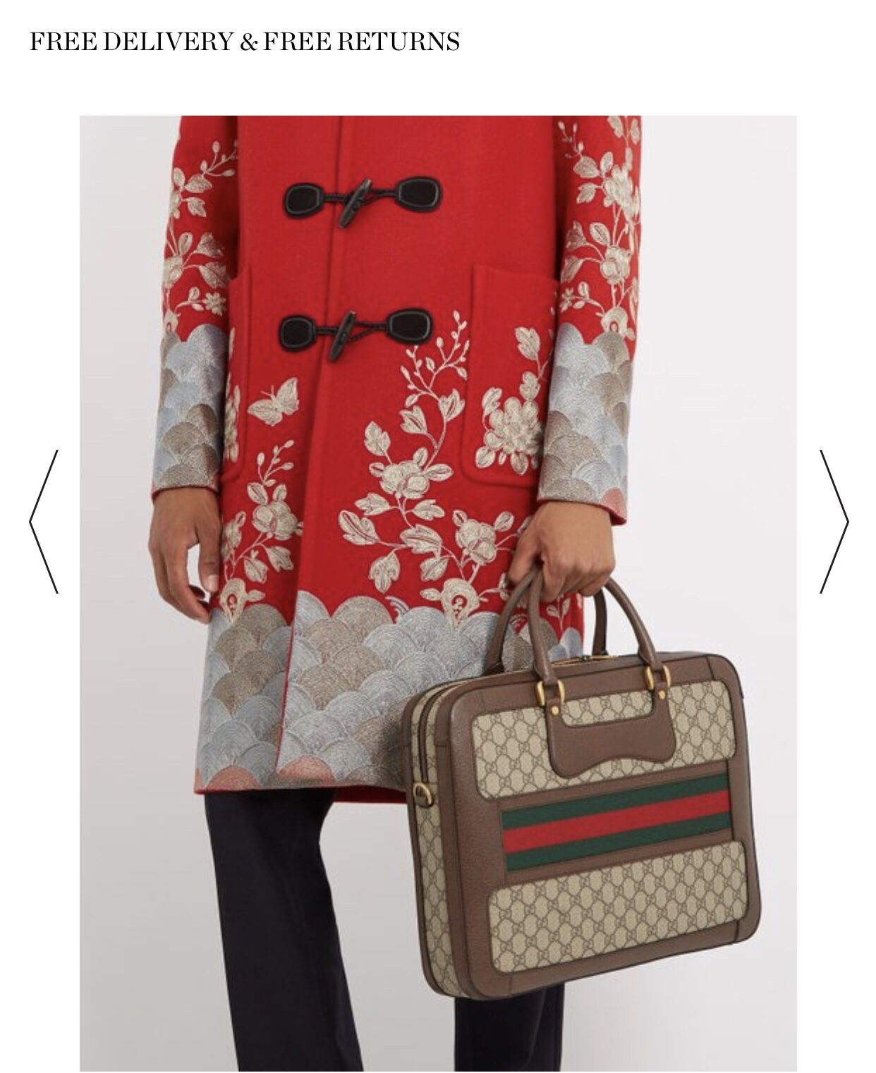 Gucci Briefcases and laptop bags for Men, Online Sale up to 14% off