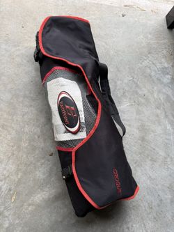 SPORTCRAFT 6-Player Wooden Croquet Set in Zipper Travel Bag *READY TO PLAY*