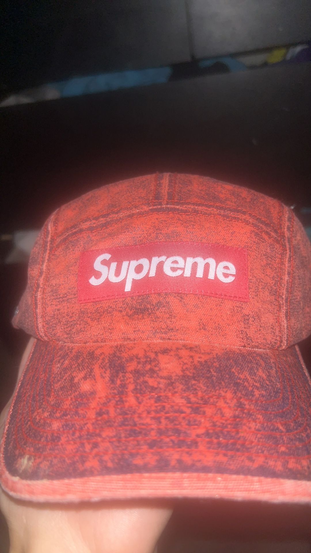 Red Supreme Cordura Hat