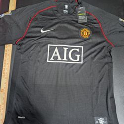 Retro Manchester United Long Sleeve Soccer Jersey 