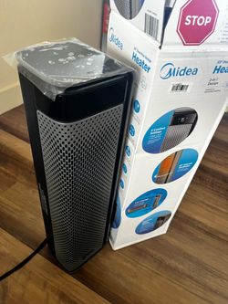 Midea ceramic heater with remote