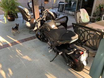 Motorcycle Kawasaki 125z pro