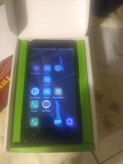 Cricket/metro pcs Alcatel Android brand new still in box cricket atnt will work with other services I will not take anyless then $40