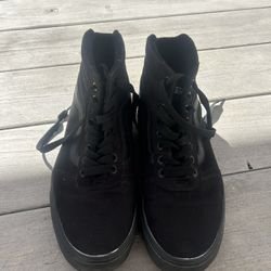Black High Tops Vans 