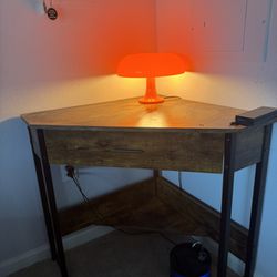 Wooden Corner Desk 