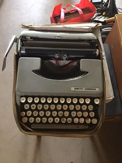 Vintage Smith Corona typewriter