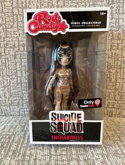 Funko Rock Candy Suicide Squad Enchantress Gamestop Exclusive Vinyl Figure