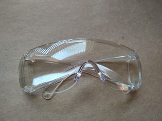 Transparent Polycarbonate Uv400 Protection Anti-fog Anti-scratch Safety Glasses