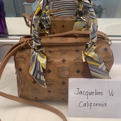Authentic MCM Boston 2 Way