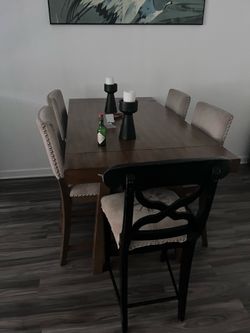 Table and chairs