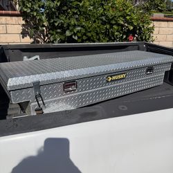 Husky truck crossover tool box