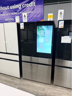 🔥SAMSUNG BESPOKE 29 CUBIC FT. AI FAMILY HUB REFRIGERATOR EXTRA LARGE SCREEN🔥