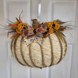 Hanging Pumpkin, Fall Decoration!!
