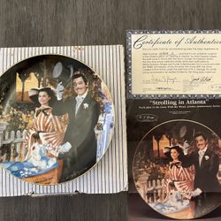 Gone  With The Wind Plate 