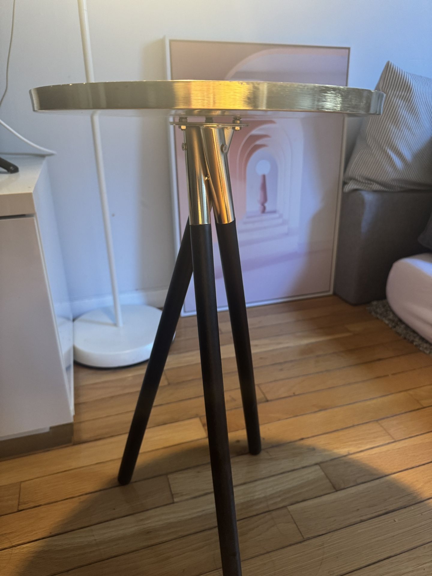 Metal Table Brass
