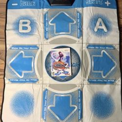 Wii DDR Hottest Party 2 Game + Dance Pad  