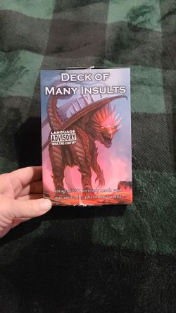 Deck of Many Insults