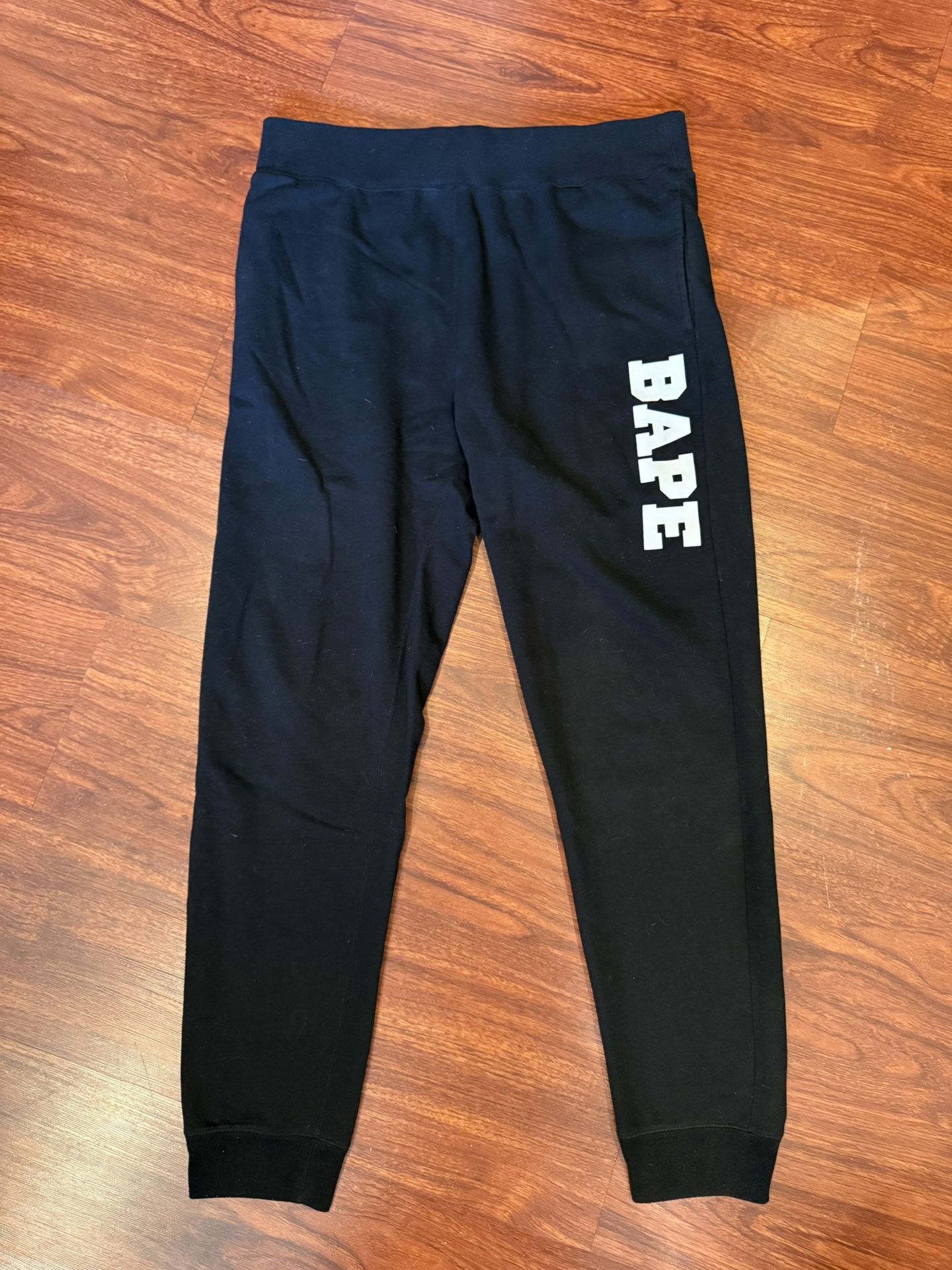 A Bathing Ape Bape Jogger Sweatpants Sz L