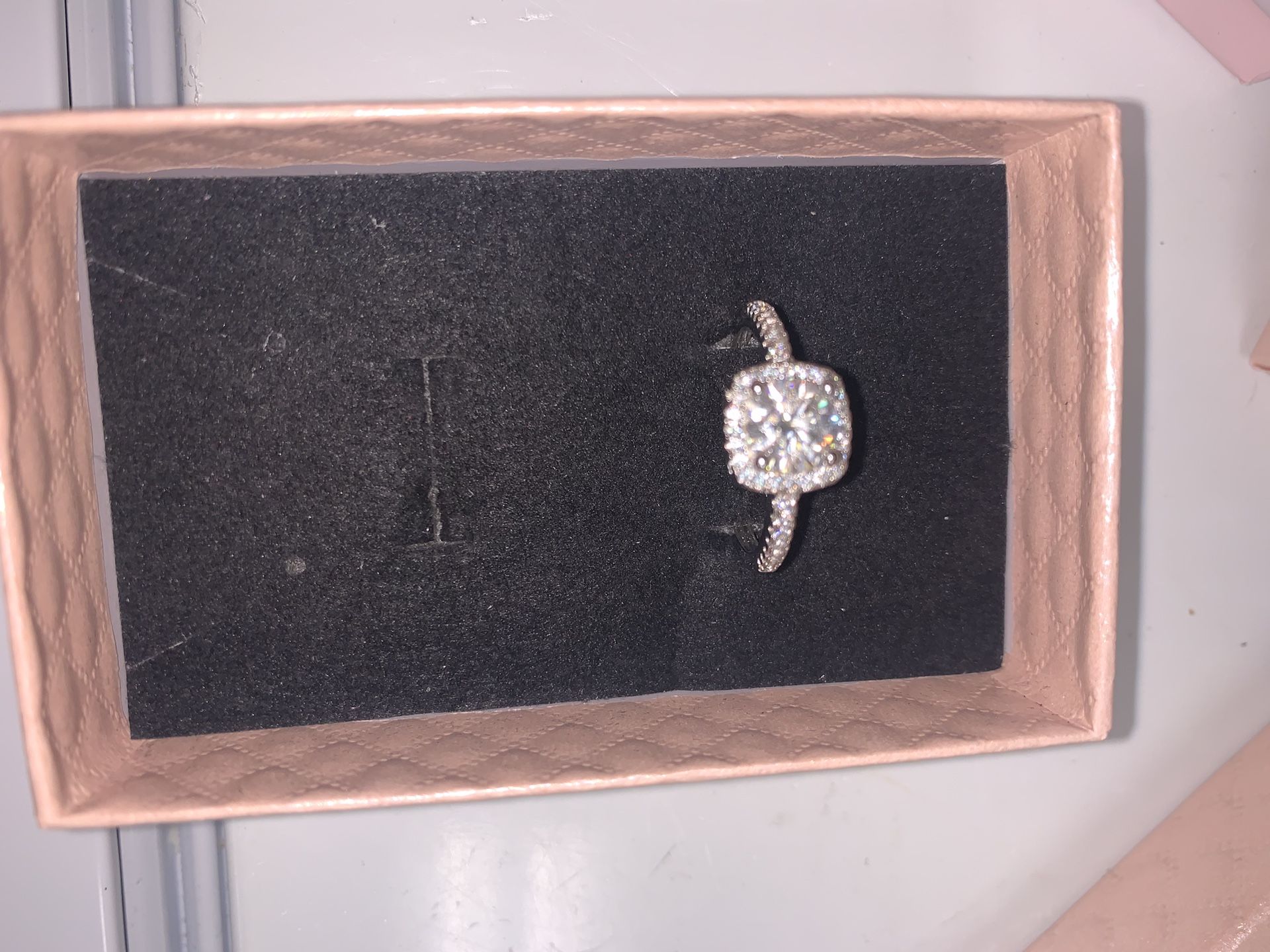 Mossanite Ring