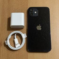 iPhone 12-64GB- Black (Unlocked) Good Condition