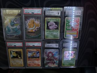 Graded Pokemon cards