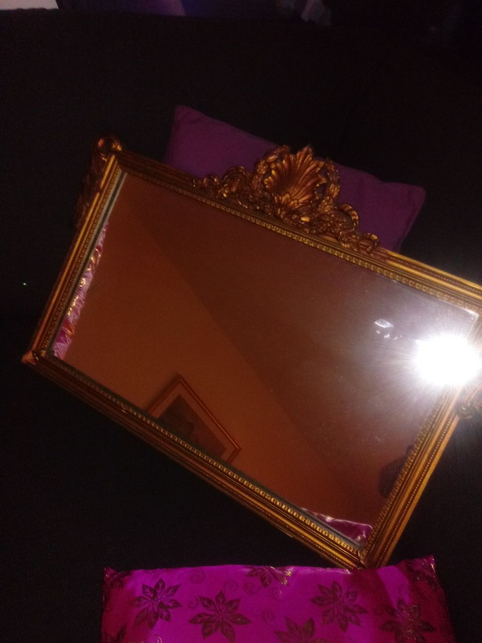 Old mirror antique .nice condition