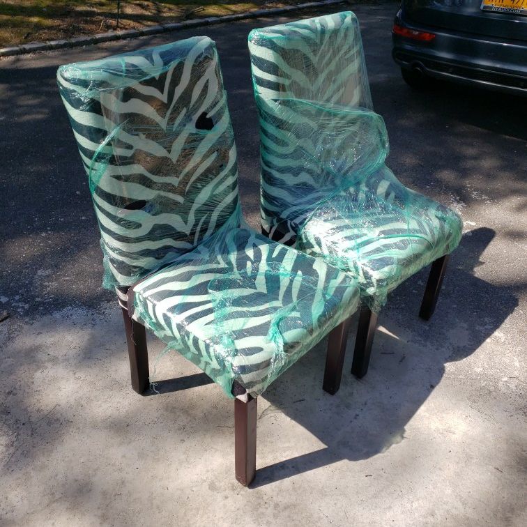 2 Zebra Chairs for Sale in Huntingtn Sta, NY OfferUp