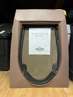 Large Locking Dog Door