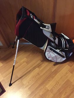 SUN Mountain H2NO EZ-Fit Strap system Water Proof Golf Bag stand 3-Way