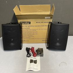 Herdio 6.5 Inches Indoor Outdoor Bluetooth Speakers