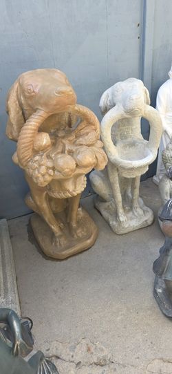 Concrete Garden Dogs