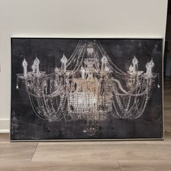 CHANDELIER CANVAS $15