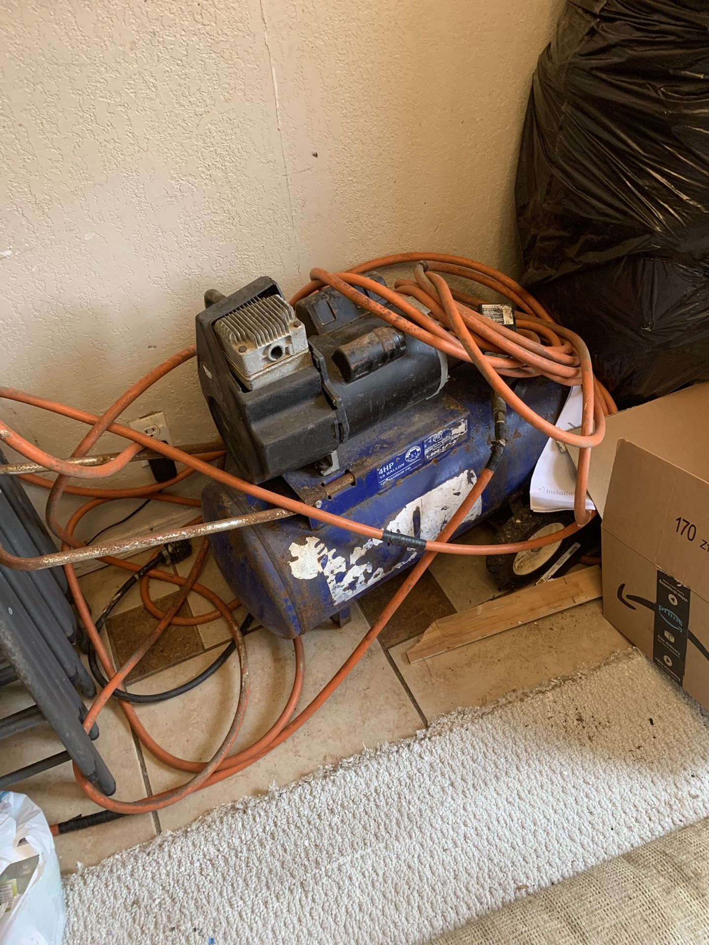 Air Compressor With Hose