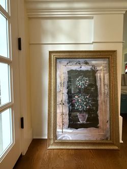 Topiary Print Framed Art