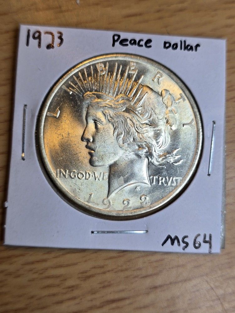 1923 Peace Dollar